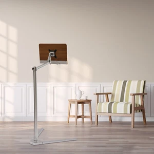 Book Holder Floor Stand Book Stand for Reading 35.4" Inches Adjustable Height - Photo 1/24