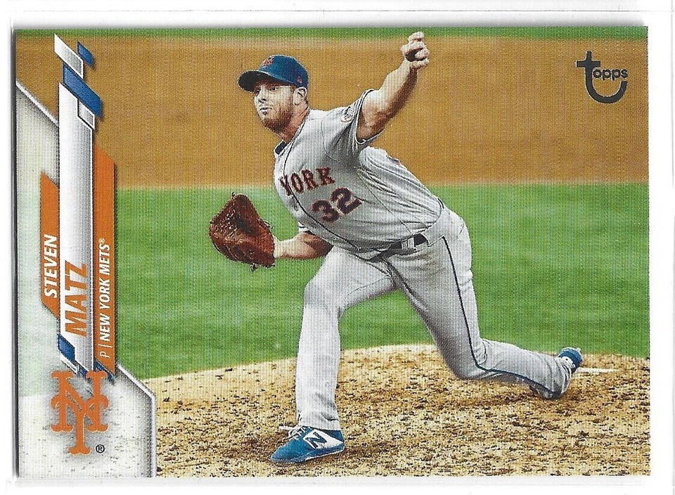2020 Topps Series One Vintage Stock /99 Steven Matz #128 - Image 1 of 1