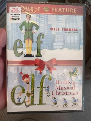 Elf / Elf: Buddys Musical Christmas  NEW DVD FREE SHIPPING!!!! - Image 1 of 2