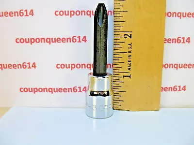 Craftsman 44372, 3/8" Drive P-3 Phillips Bit Socket - Brand New - Image 1 of 4