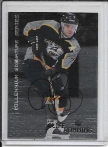 1999-00 BAP Millennium Signature Series Cliff Ronning automático # 137 - Imagen 1 de 2