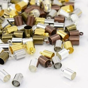 20/30 KORDELENDKAPPEN KNACKENSPITZEN 10 mm x 6 mm LOCH 5,5 mm FARBE WÄHLEN (AM13) - Bild 1 von 12