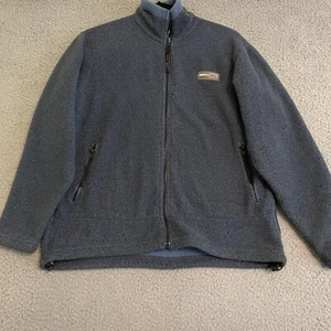VINTAGE REI Jacket Womens Small Blue Fleece Logo Polartec Sweater Full Zip Retro - Picture 1 of 11