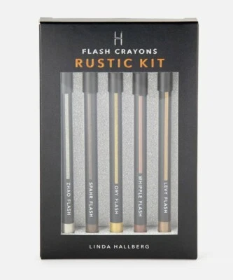 New Linda Hallberg Flash Crayons Rustic Kit - Image 1 of 4