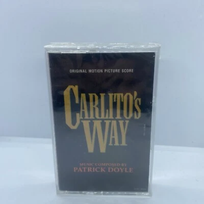 Carlito's Way Soundtrack Cassette Tape (1993) USA Import SEALED - Image 1 of 3