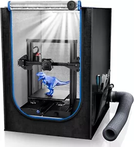 3D Printer Enclosure with Ventilation Kit, LED Light,Thermo-Hygrometer, Premium - Picture 1 of 7