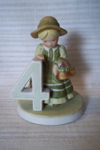 Vintage Holly Hobbie - GEBURTSTAG SAMMLUNG - ALTER 4 - Bild 1 von 1