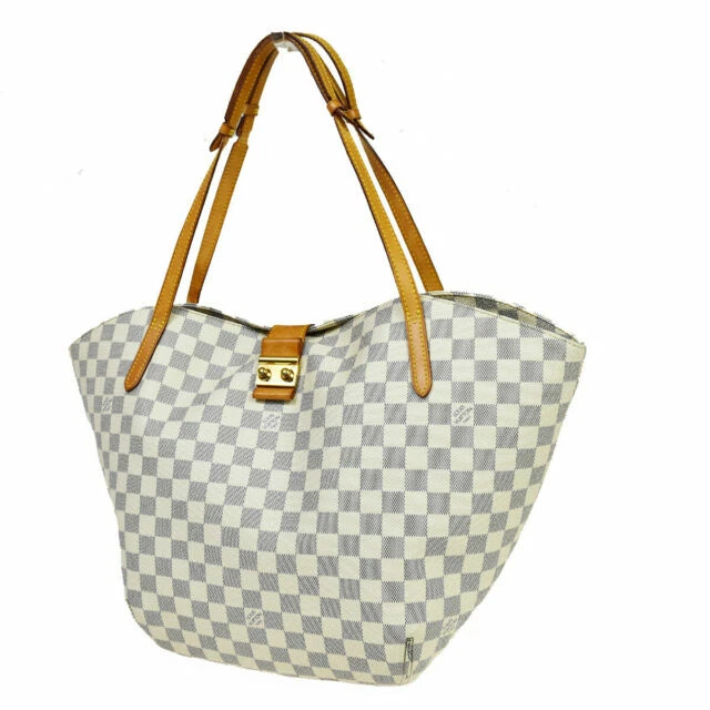 Louis Vuitton Sarina Tote PM White Canvas