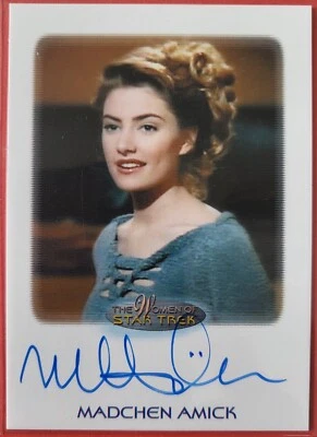 Star Trek Women of - 50th Anniversary - Madchen Amick as Anya auto 2017 - Image 1 of 3