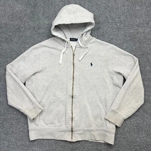 Polo Ralph Lauren Sudadera con Capucha Forrada Térmica Cremallera Completa Talla XL Peso Pesado - Imagen 1 de 11