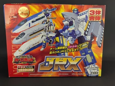 Transformers Car Robots JRX Rail Racer complete boxed Takara C-015 RID 2001 - Image 1 of 4