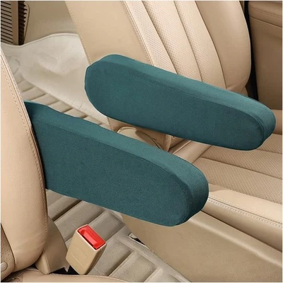 Fundas universales para reposabrazos de asiento de coche tela elástica fácil de limpiar protección duradera Foto 1 de 4