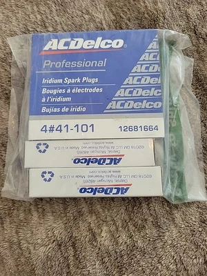 ACDelco #41-101 Professional Iridium Spark Plugs Package of 6 Brand New - Image 1 of 4