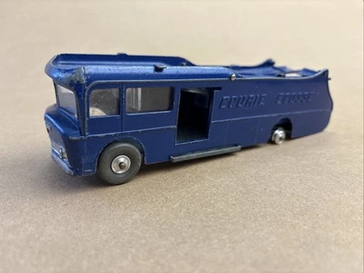 Vintage Corgi Major Ecurie Ecosse Race Car Transporter No. 1126 Blue Diecast - Image 1 of 4