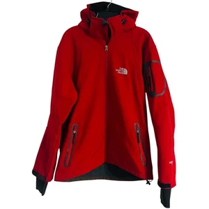 EUC The North Face Gore-Tex XCR Softshelljacke mit Kapuze rot winddicht Damen XL - Bild 1 von 10