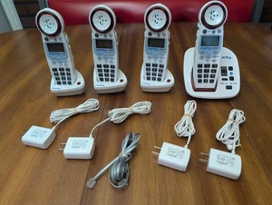 Telefony klarowności 4x pakiet dla osób niedosłyszących (modele: XLC7HS i XLC7BT) - Zdjęcie 1 z 8