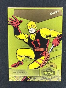 Skybox Marvel Metal Universe Spider-Man #121 Daredevil High Series DORADO FX SP  - Imagen 1 de 2