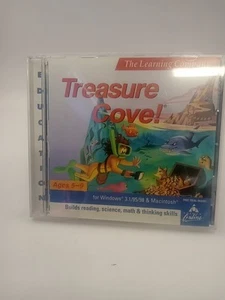 Learning Company Treasure Cove edades 5-9 niños niños juego de educación Win 95 mac 7.01 - Imagen 1 de 3