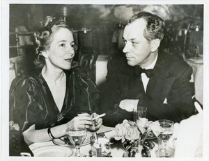 Charles MacArthur und Helen Hayes - Vintage Original Foto - Bild 1 von 2