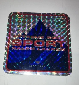 Vintage Extreme Polo Sport Ralph Lauren Decal Sticker - Picture 1 of 7