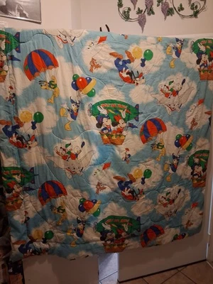 Colcha manta edredón móvil vintage Disney Mickey Mouse Air Foto 1 de 2