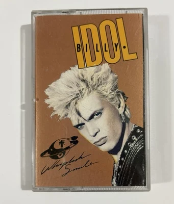 Billy Idol - Whiplash Smile (cinta de casete, 1986) Chrysalis Records Canadá Foto 1 de 4