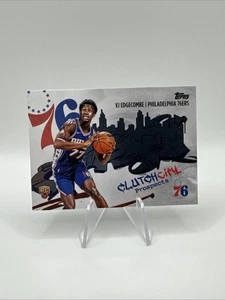 2025-26 Topps Flagship Basketball VJ Edgecombe RC Clutch City Prospects #CC-3 - Bild 1 von 2
