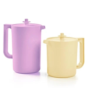 Juego de jarra Tupperware Heritage en colores vintage - apta para lavavajillas y sin BPA - Imagen 1 de 2