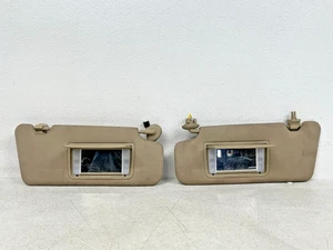 ⭐2013-2016 ACURA ILX FRONT RIGHT & LEFT UPPER SUN VISOR W/MIRROR SET OEM LOT2655 - Picture 1 of 14