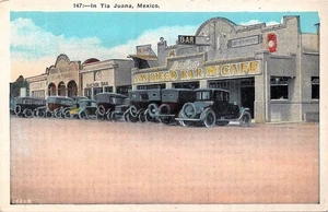 # K2458 TARJETA POSTAL DE TIJUANA, MÉXICO, BAR Y CAFETERÍA SAN DIEGO - Imagen 1 de 2