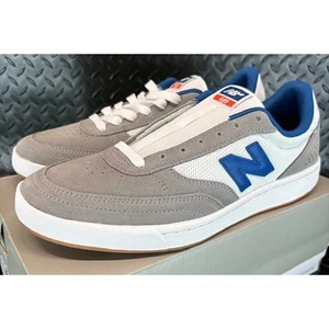 New Balance NB Numeric 440 Grey Blue White Suede Skateboarding Mens size 9.5 - Picture 1 of 8