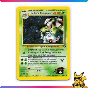 Erika's Venusaur - 004/132 - Holo Rare - Sfida in Palestra - [NM] - Foto 1 di 11