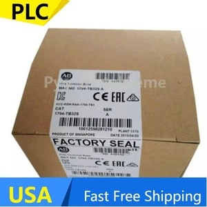 New Factory Sealed AB 1794-TB32S Flex I/O 24VDC Output Module PLC US Free Tax - Picture 1 of 2