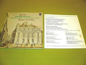 Mozart - The Piano Trios - Beaux Arts Trio - Pressler - Philips STEREO Box NM - Picture 1 of 5