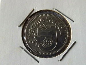TOKEN DE JUEGO DE DIVERSIÓN DEL MUNDO DEL JUEGO * TOKEN DE JUEGO DE ARCADE - Imagen 1 de 3
