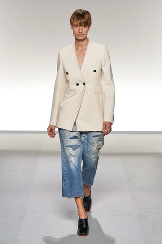 Givenchy Runway Giacca Senza Collari