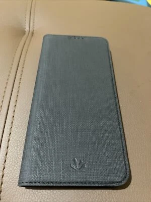 for Nokia G21/Nokia G11 Case, Flip Folio Wallet Cover Slim Pu Leather Case Black - Image 1 of 4