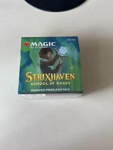 Magic The Gathering Quandrix Prerelease Pack Strixhaven School Of Mages - Picture 1 of 3