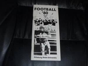 1980 PITTSBURGH STATE (KS) COLLEGE FOOTBALL MEDIA GUIDE EX-MINT BOX 9 - Picture 1 of 1