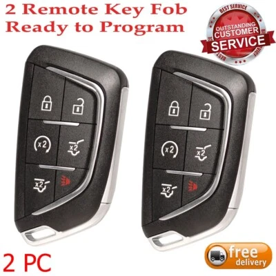 2 Para 2021 2022 2023 2024 CADILLAC ESCALADE/ESV Mando a distancia inteligente sin llave Llavero 6B Foto 1 de 4