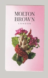 Carte publicitaire - Fiery Pink Pepper de Molton Brown recto verso - Picture 1 of 2