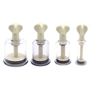 2 PCS Twin Nipple Breast enlargement Suction machine Inverted Enlarger Pump UK - Picture 1 of 15