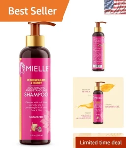 Hydrating Pomegranate & Honey Shampoo - Nourishing Curl Cleanser for 4C Hair - Bild 1 von 8