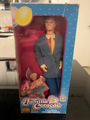 Barbie Ken Estrela Brazil Familia Coração Dia De Festa- The Heart Family  1985 - Image 1 of 4