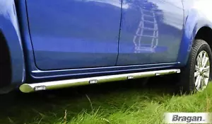 Guidon Latéral + Ambre Leds Pour ford ranger 2012 - 2016 Inox Acier 4x4 de Tubes - Imagen 1 de 5