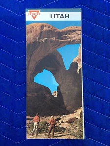 VINTAGE 1964 CONOCO UTAH ROAD MAP! NOS  - Picture 1 of 2