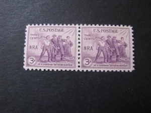 US Stamp Pair Scott # 732 Never Hinged Unused... - Picture 1 of 4