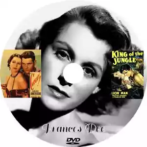 FRANCES DEE DOUBLE FEATURE 1931-1933 Caught!/King of the Jungle - Imagen 1 de 2