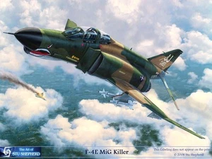 ART PRINT: F-4E MiG Killer Phantom - Stampa di Shepherd - Foto 1 di 1