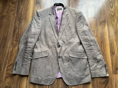 M&S Autograph (40M) Blazer 100% Linen “Nova Fides” Regular Fit BNWOT RRP £119 - Image 1 of 4